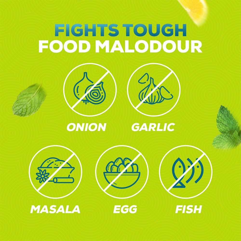 Vim Dishwash Anti Smell Liquid, Pudina, 750 ml (VIMV100)