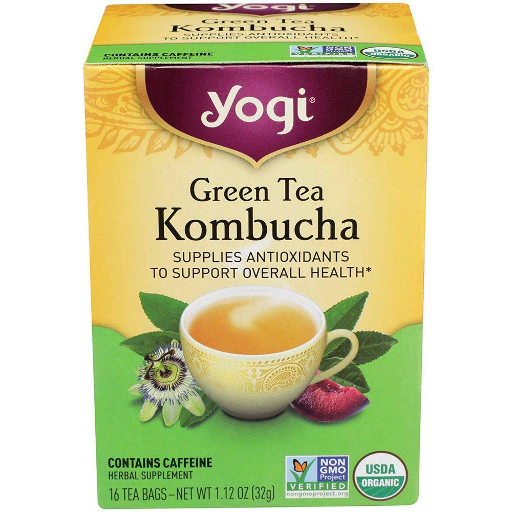 Yogi Green Tea Kombucha 16 Tea Bags 32 g