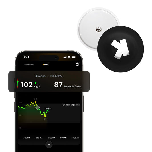 Ultrahuman M1 | Smart Glucose Monitoring via App | Enhance your lifestyle, optimise your diet and fuel your workouts | 24/7 Glucose Monitoring