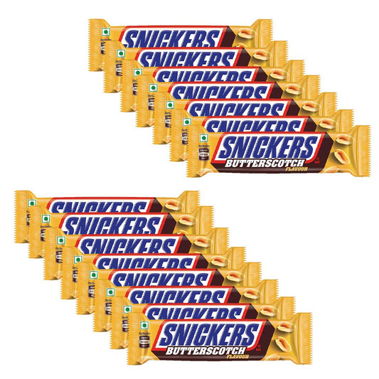 24x Snickers Butterscotch Flavour Chocolates- 24g each (Pack of 24)