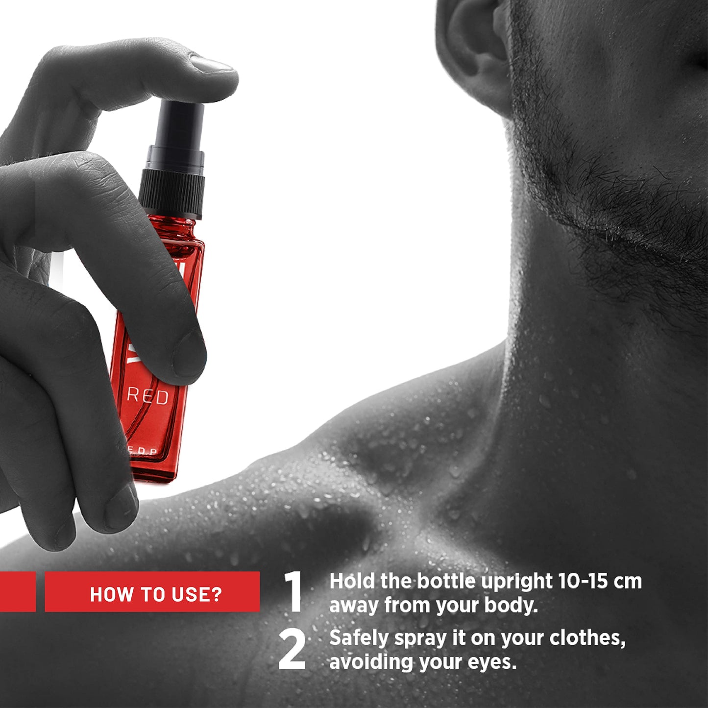 Wild Stone Fragrance Gift Set with Ultra Sensual, Forest Spice, Red, Hydra Energy, Edge and Night Rider Perfume for Men, Pack of 6 (8ml each)