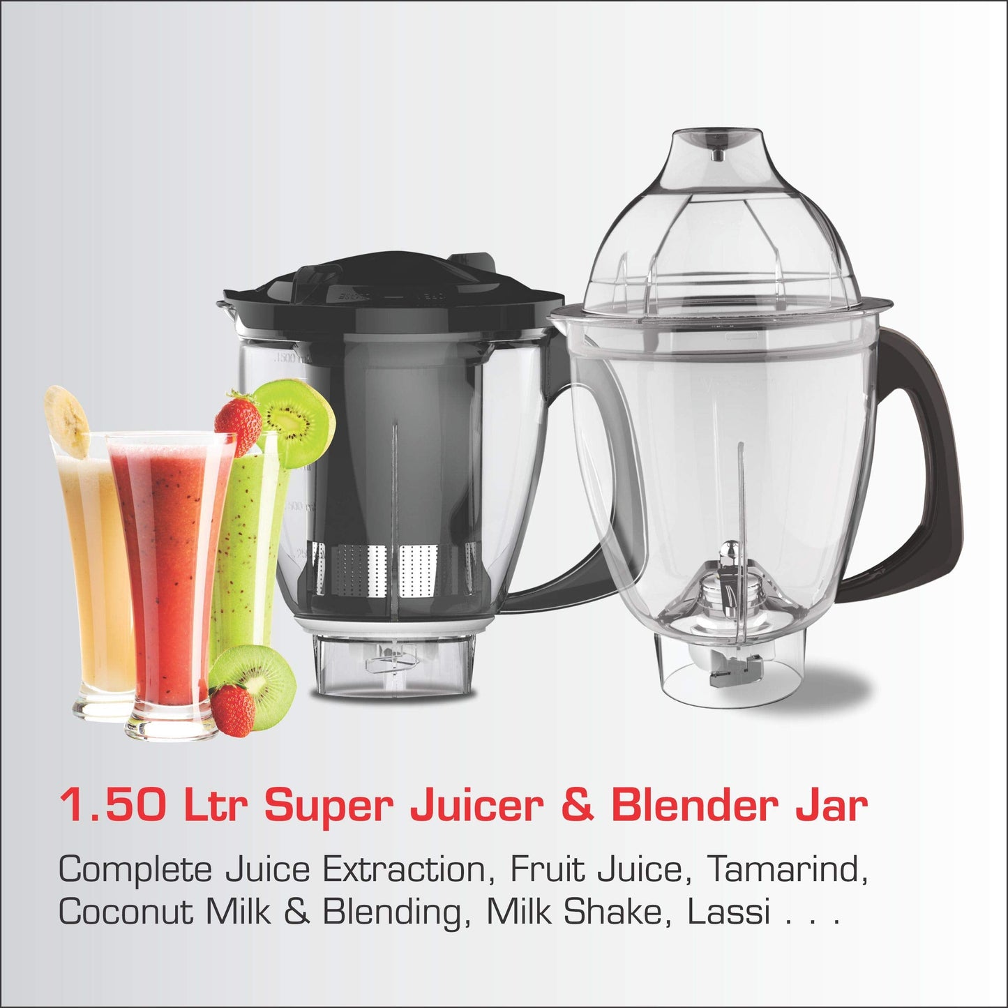 Vidiem Vtron Mixer Grinder (4 Jar)