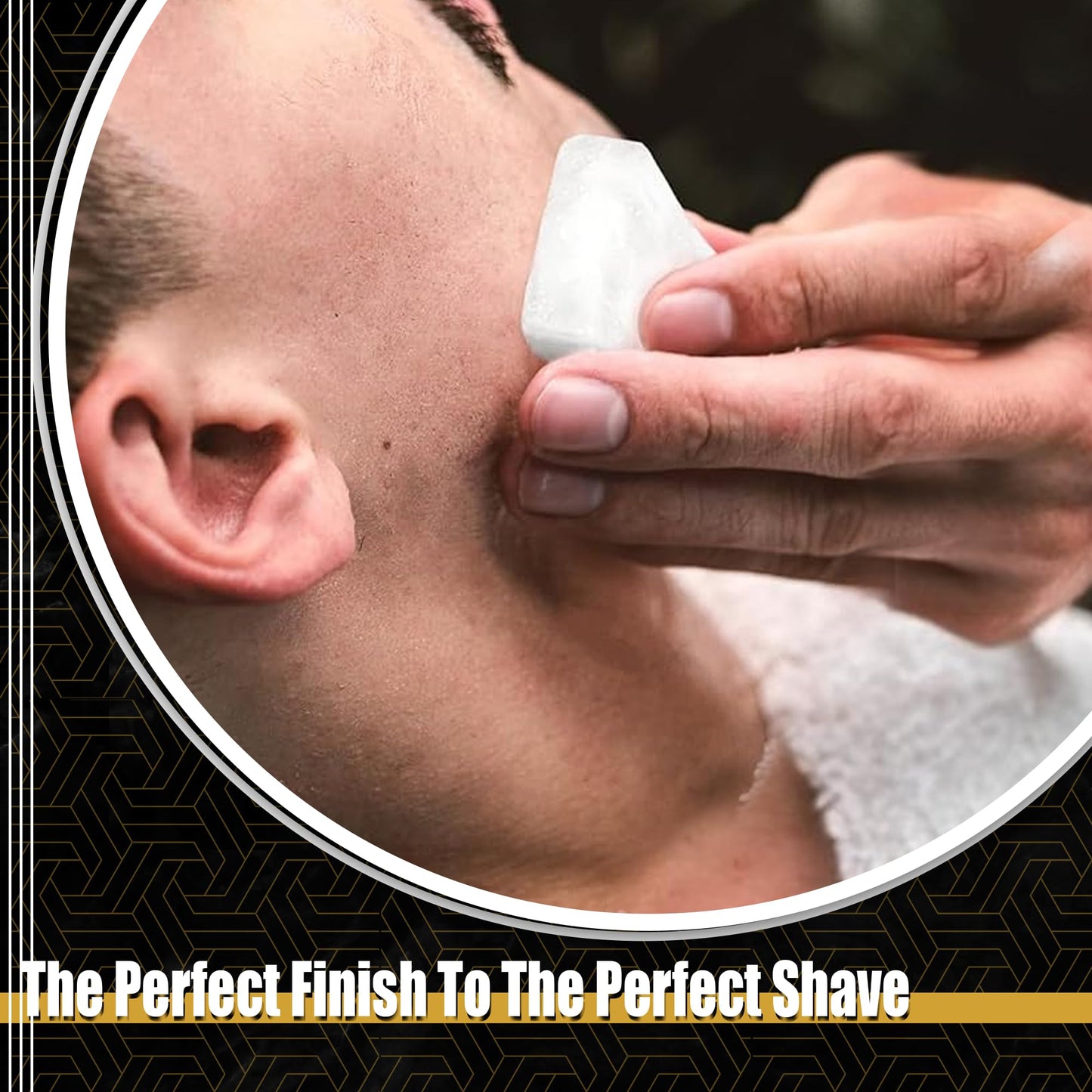 Unitedlys Alum Stone Bar 100g with Travel Case| Natural Fitkari Stone for Skin Tightening & Water Purification | Crystal White Alum Bar for Underarms & Shaving | Gentle & Effective Phitkari Stone Bar