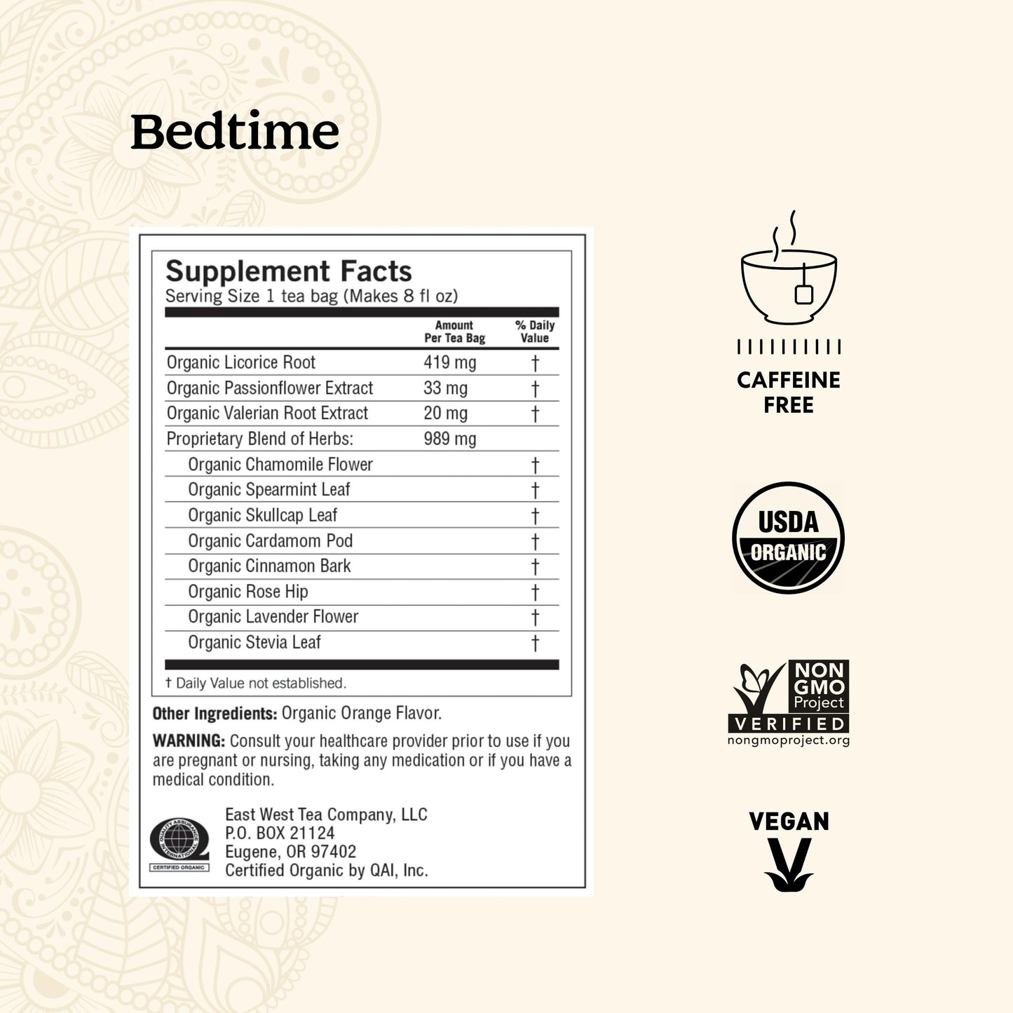 Yogi Bedtime Tea, 16 Tea Bags (Pack of 6)