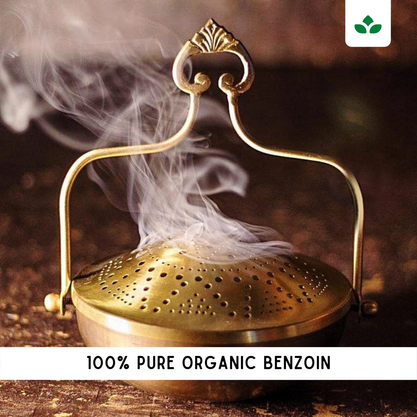 Vedanum Premium 100% Natural Turkish Loban for Air Purification, Pooja, Meditation, Negativity Removal - 80 Gm Jar