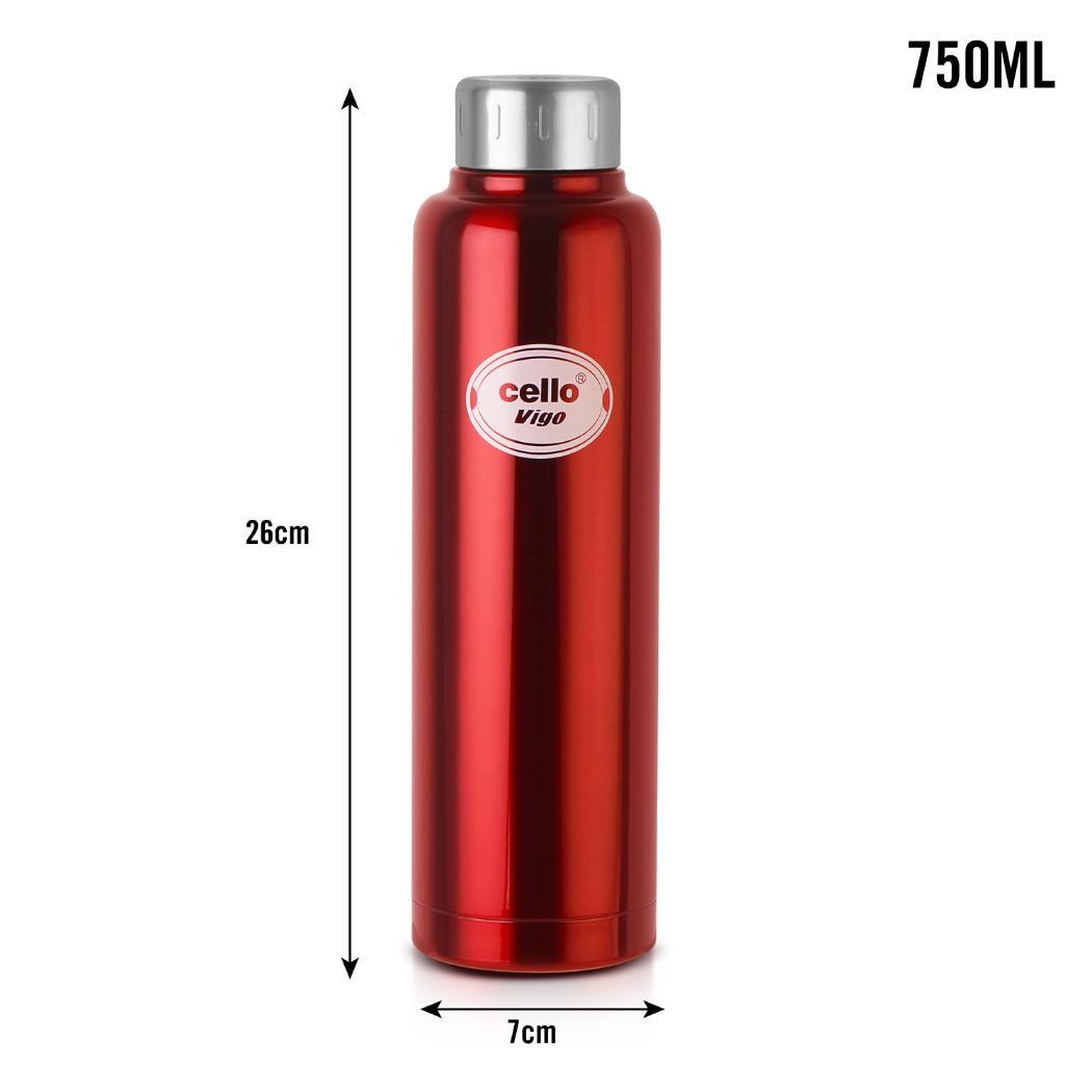 Vigo Flask, Vacusteel Water Bottle, 750ml
