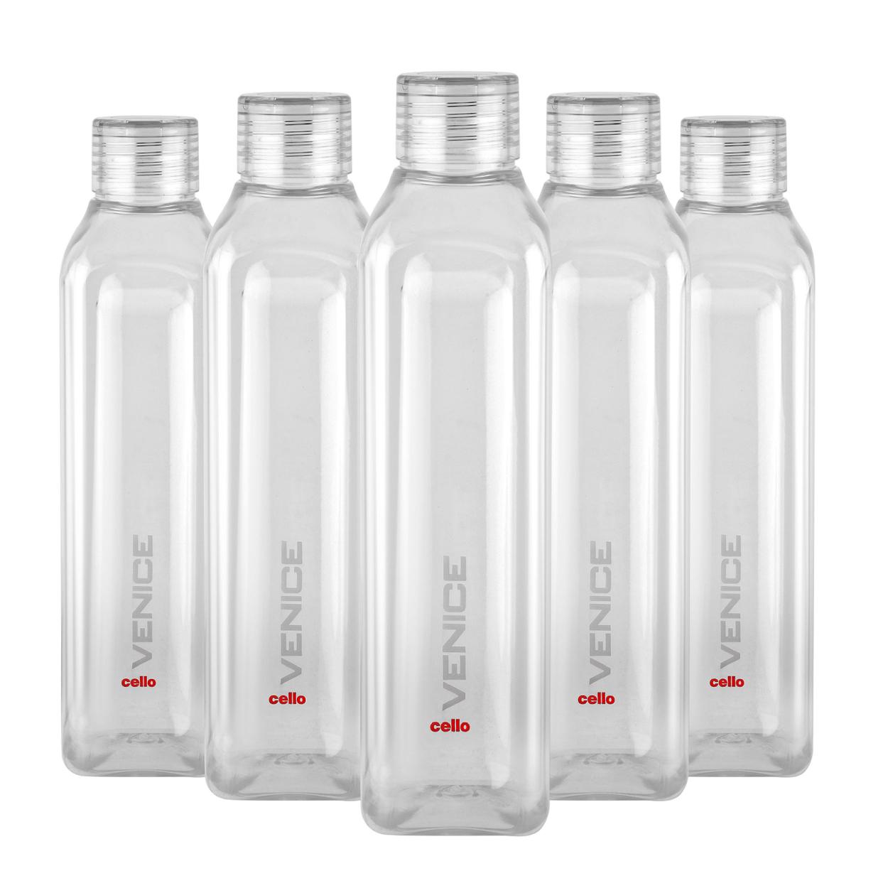 Clear|Venice Plastic Water Bottle, 1000ml / 1000ml