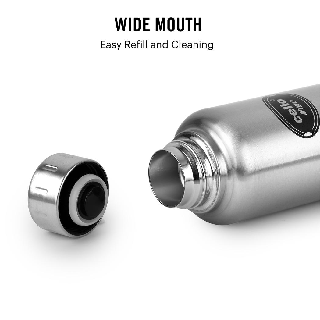 Vigo Flask, Vacusteel Water Bottle, 750ml