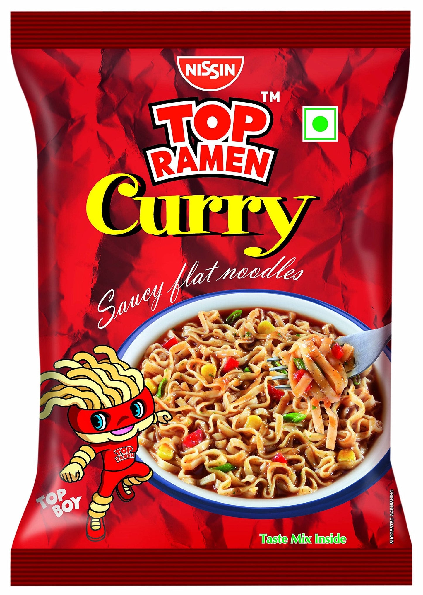 Top ramen Curry Veg Noodles, 70 Gram (Pack of 6) - Vegetarian
