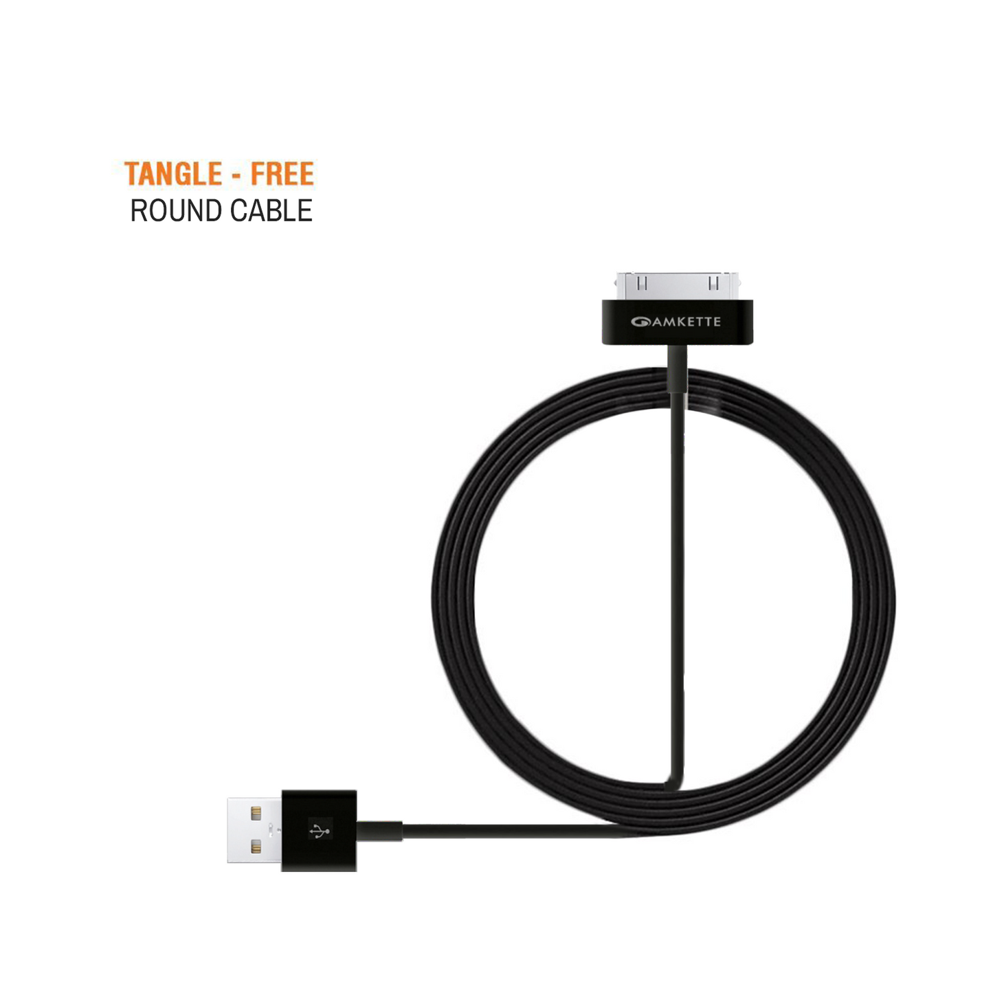 30 Pin iPhone/iPad Flat USB Cable (1.5m)