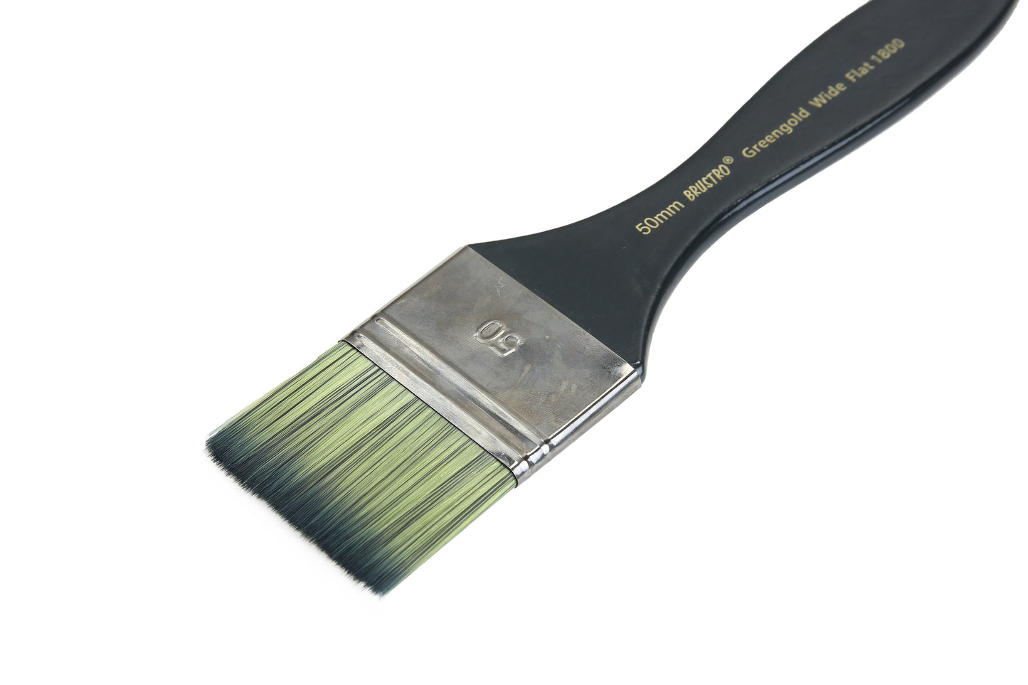 Brustro Artists Greengold Acrylic Brush Wide Flat Series 1800 - Size - 50mm