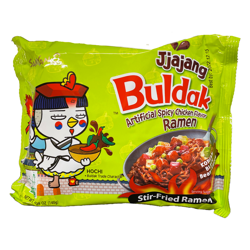 Buldak Jjajang Hot Chicken Flavored Ramen, 140G