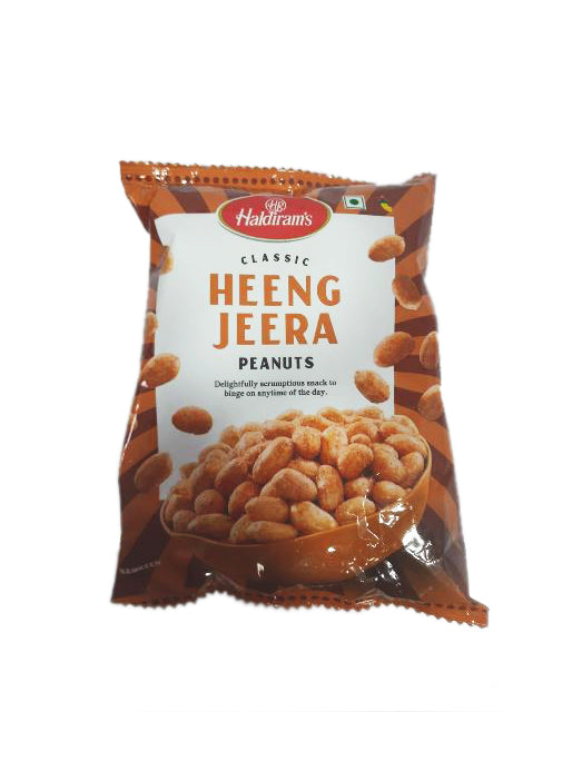 5x Haldirams Heeng Jeera Peanuts - Pack of 5 (200 gm each)