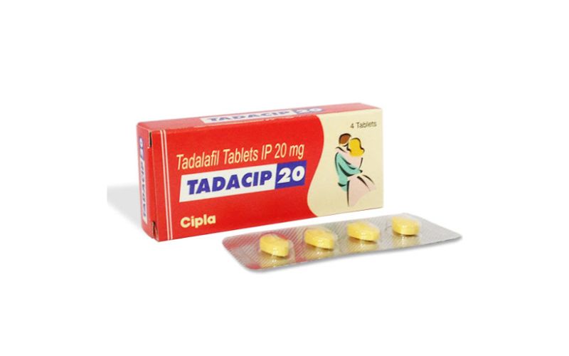Tadacip 20 mg (8 Tablets)