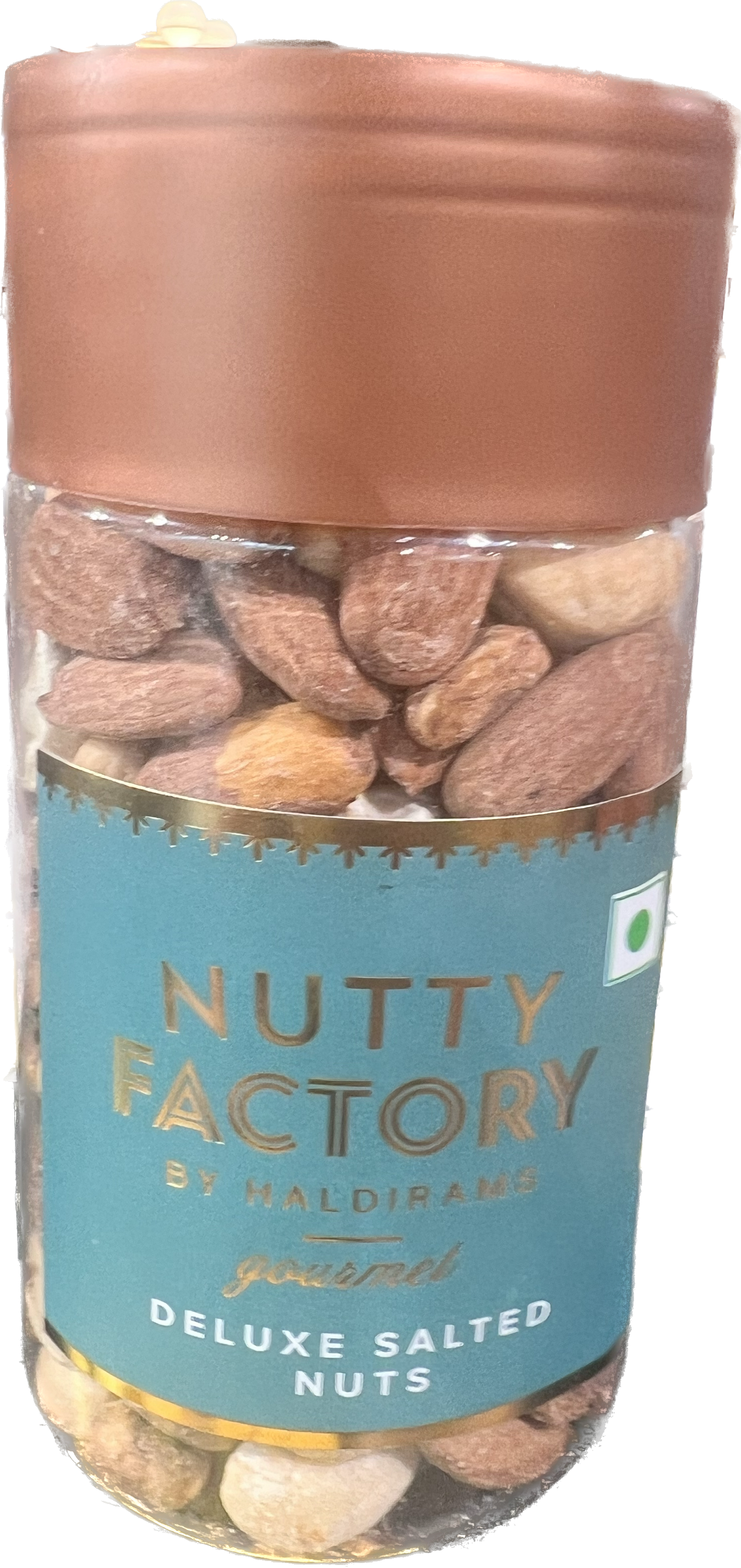 5x Haldiram Nutty Factory Deluxe Salted Nuts Mix, Pack of 5 (200g each)