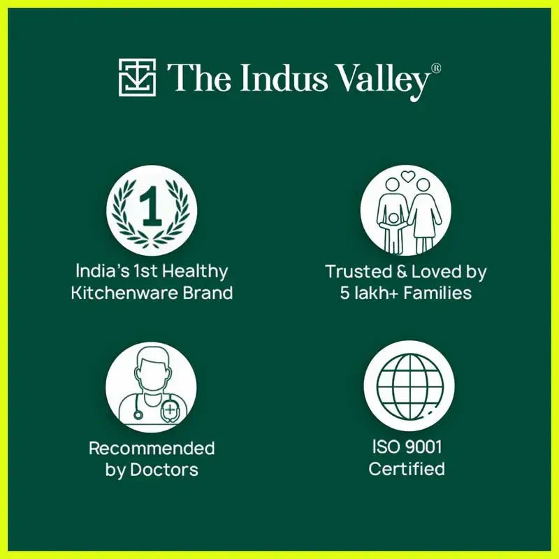 Tri-Steel Premium Stainless Steel Casserole/ Saucepot with Steel Lid, Tri-ply (3 Layer) Induction Bottom, 1.9L, Blue