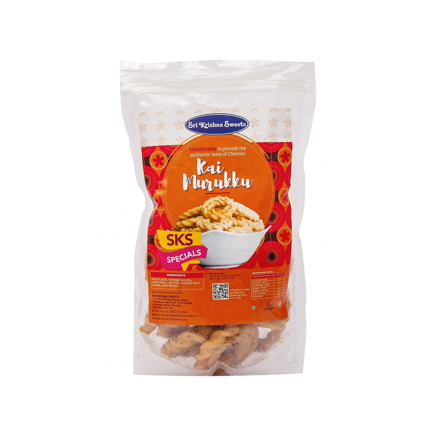 Sri Krishna Sweets Divine Delights Hamper + Kai Murukku