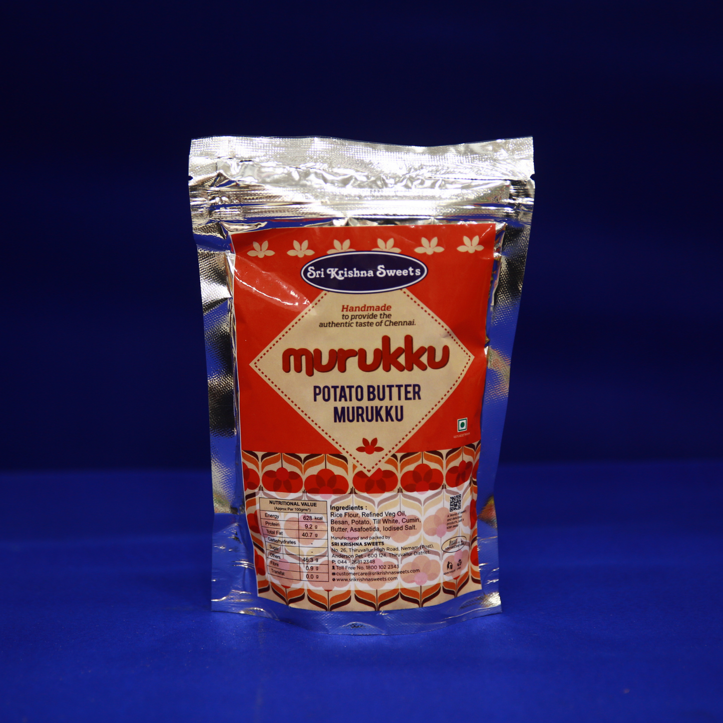 Sri Krishna Sweets Potato Butter Murukku 250 gms