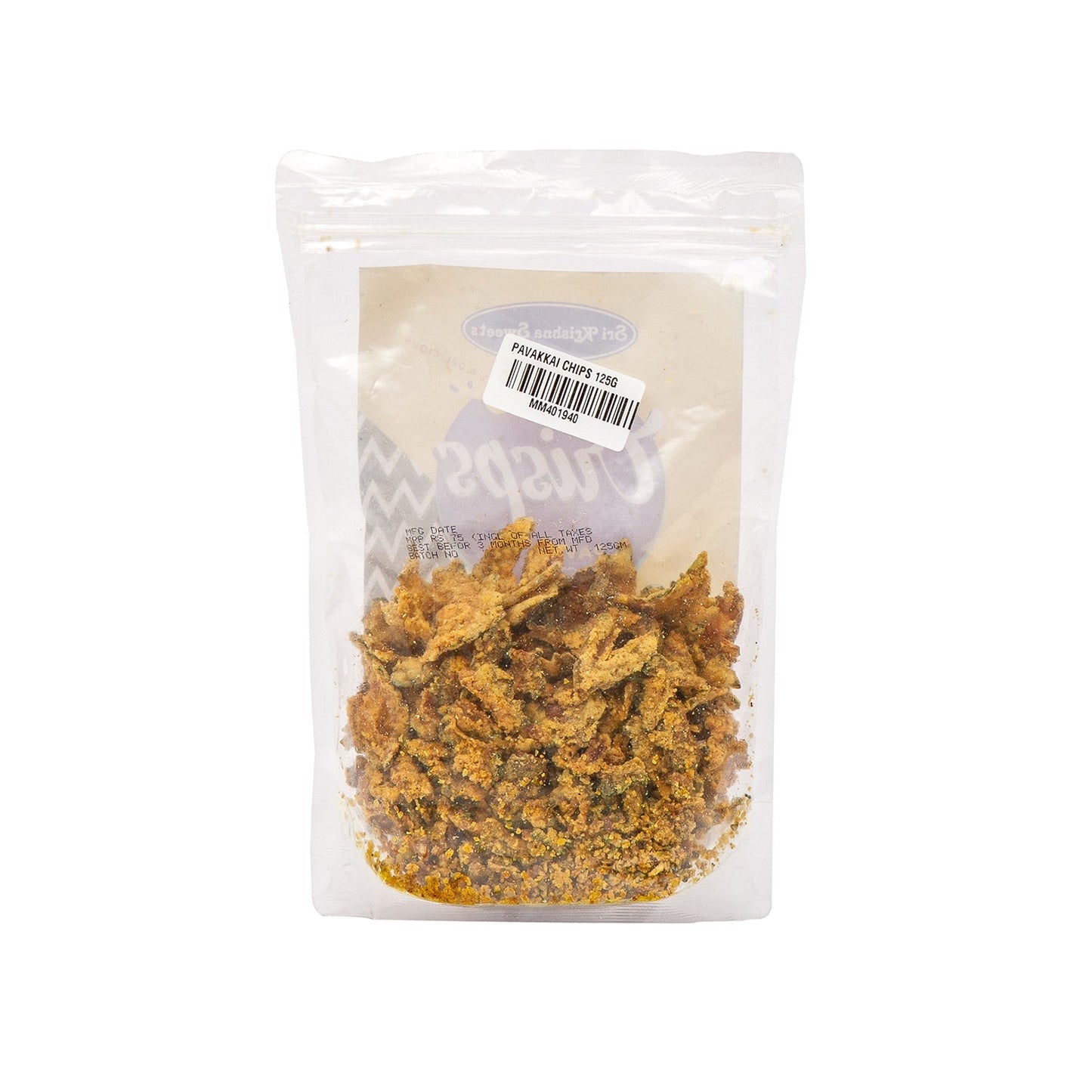 Sri Krishna Sweets PAVAKKAI CHIPS125g PACK