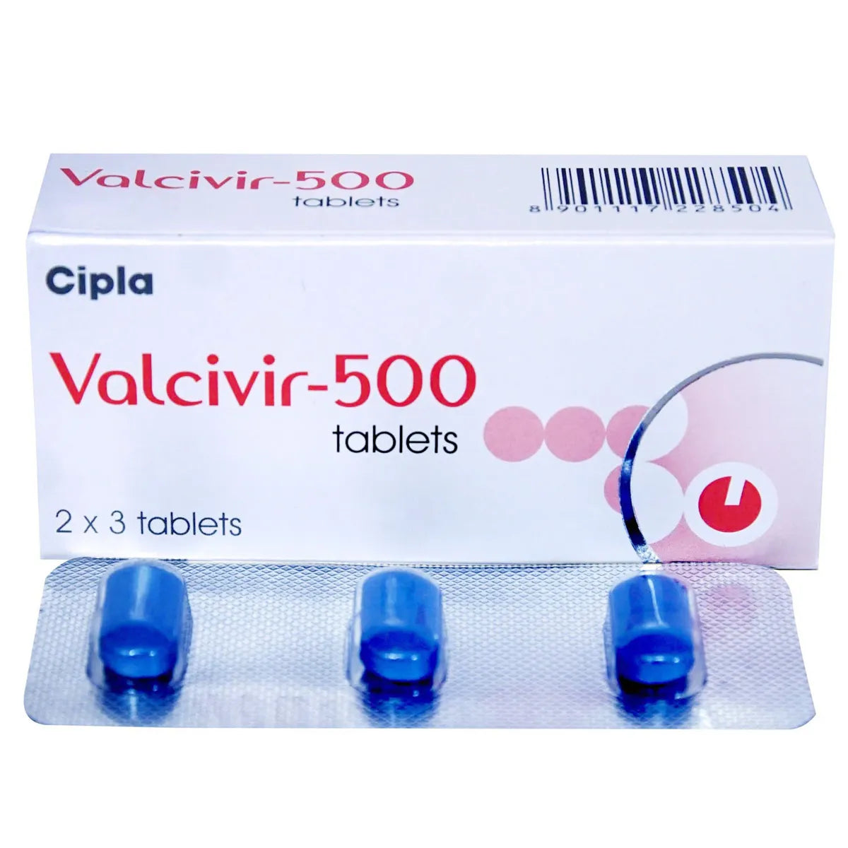 Valcivir 500 mg (6 Tablets)