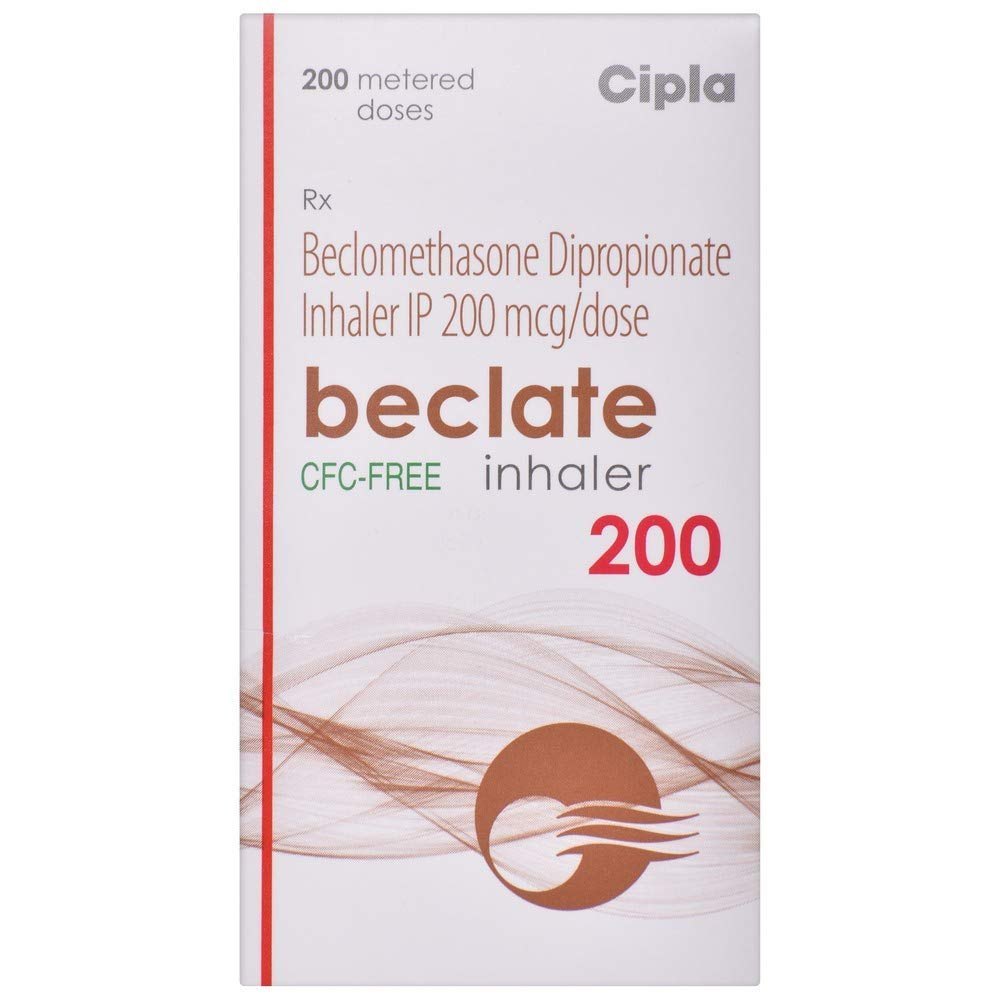 Beclate 200 CFC Free Inhaler - 200MDI