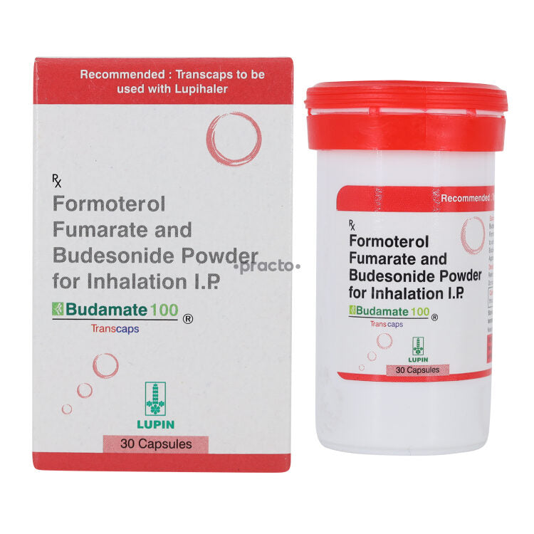 Budamate 100 - 30 transcaps