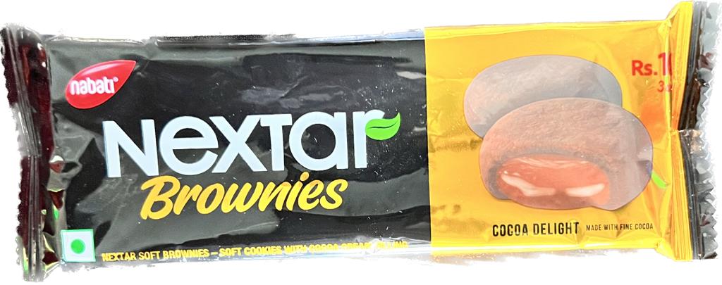 25x Nabati Nextar Brownies, Pack of 25 (112G each)