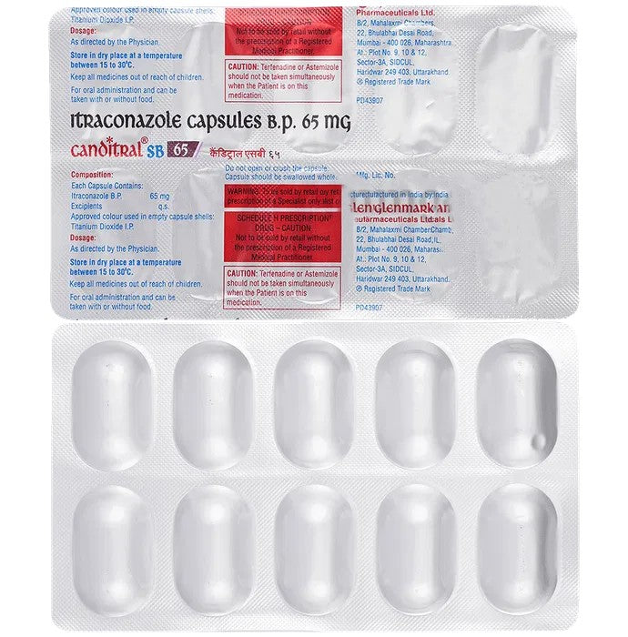 Canditral SB 65 - 10 Capsules
