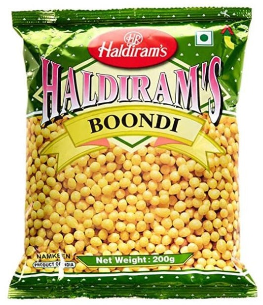 50x Haldirams Boondi, Pack of 50 (42g each)