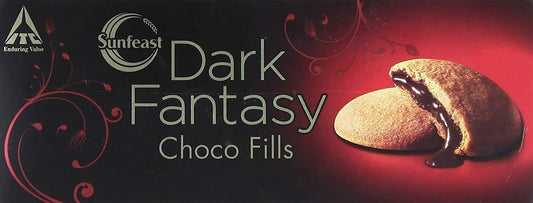50x Sunfeast Biscuits Dark Fantasy Choco Fills,  Pack of 50 (20Gm each)