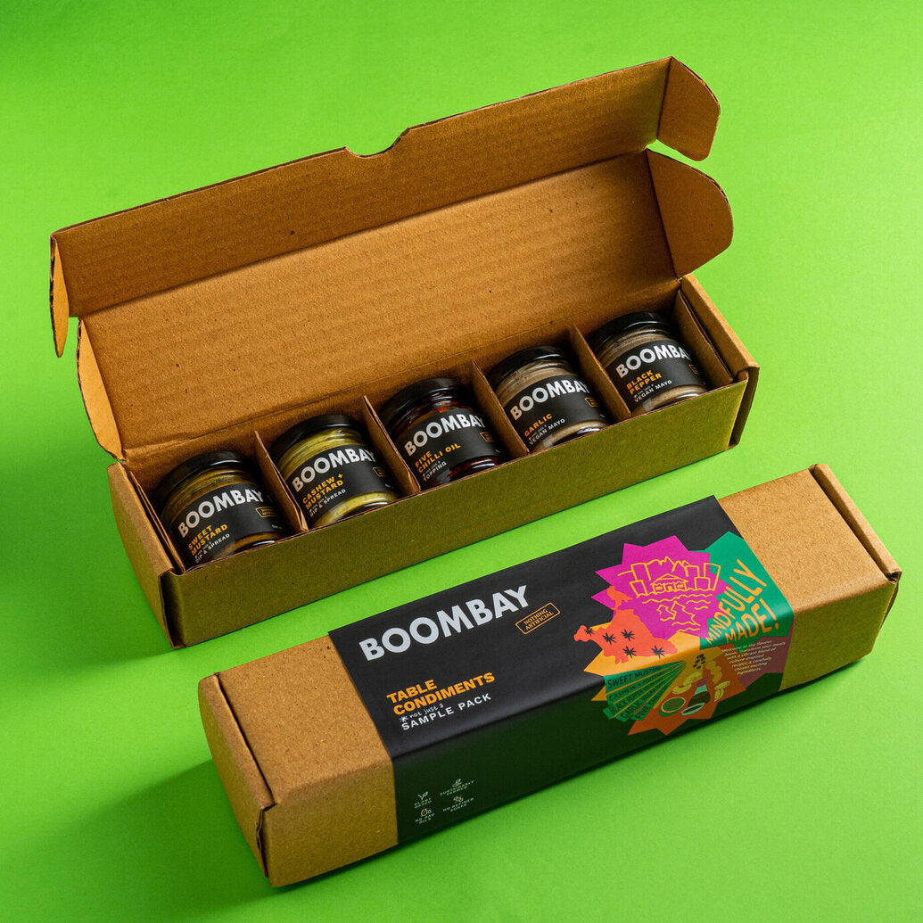 Boombay Sample Pack: Table Condiments