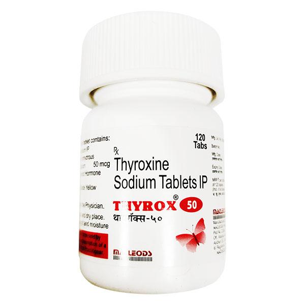 Thyrox 50 - 120 Tablets