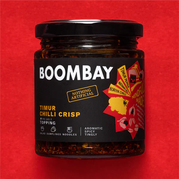 Boombay Most Loved Chilli Oils: Five Chilli Oil & Timur Chilli Crisp