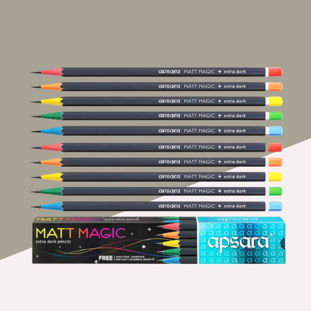 Apsara Matt Magic Pencils ( Pack Of 10 )