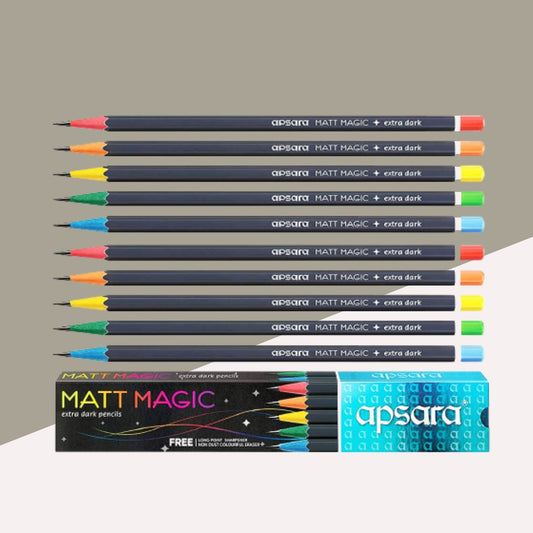 Apsara Matt Magic Pencils ( Pack Of 10 )