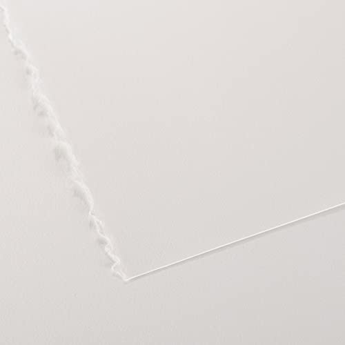 Canson Édition 250 GSM Smooth & Fine Grain Texture 76 x 112 cm Printmaking Paper Sheets (25 Sheets, Extra White)