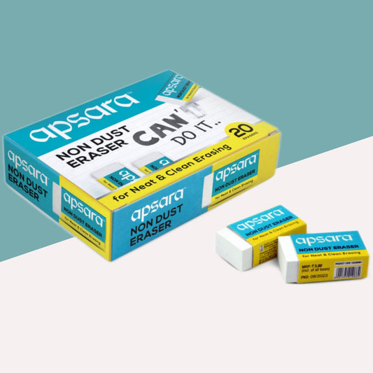 Apsara Non Dust Eraser - Small ( Set Of 5 )
