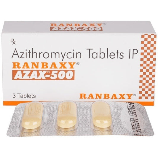 Azax 500 - 3 Tablet
