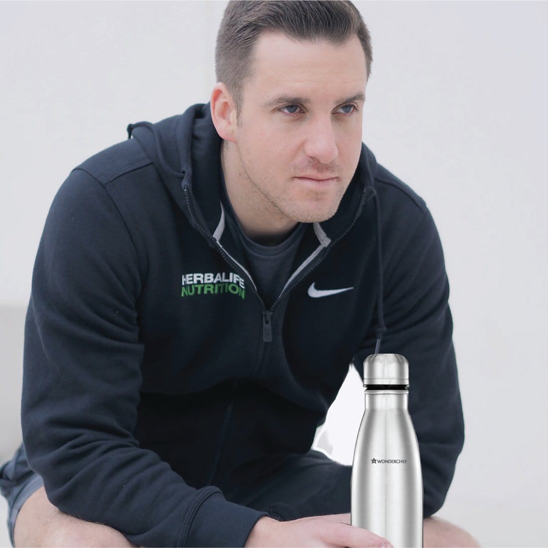 Stainless Steel Hydro Bot 500 ml | Gift Box Packing | Single wall | Non-insulated | 304 Stainless Steel | Non Toxic | BPA free | Rust Free | Light weight | For Home, Office & Travel | Spill and Leak proof | Wide Mouth | Easy to Clean | 2 Years Warranty