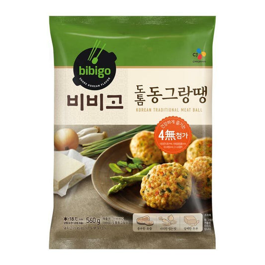 Bibigo Traditional Meat Ball 560 gm 도톰동그랑땡