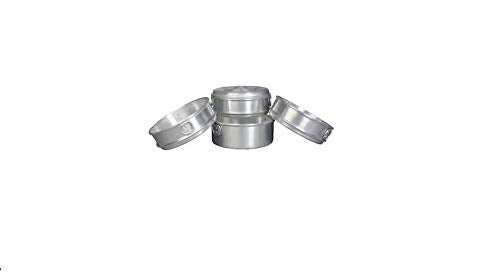 VPSK Singla 4 Tier Aluminium Momos Steamer Used for Only Home Purpose Are Baked at One Time - 30 to 40 Pieces (Silver)