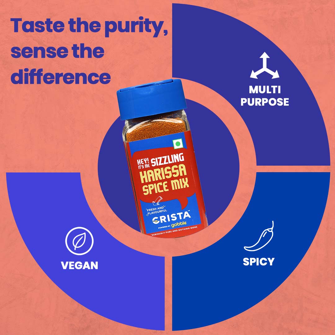 CRISTA Harissa and Peri-Peri Combo Pack