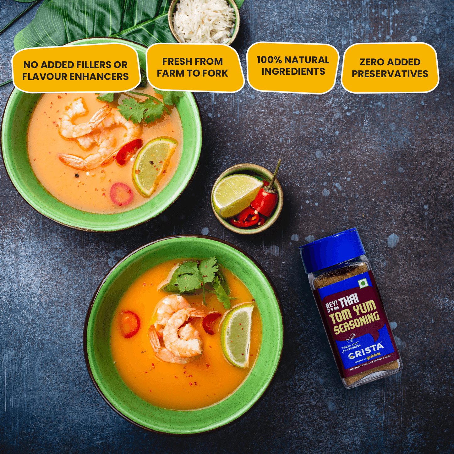 CRISTA Asian Spices & Seasonings Combo Pack