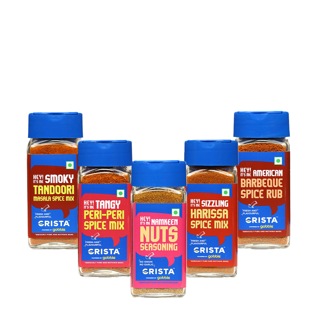 CRISTA Grill Rubs & Seasonings Combo Pack - 2