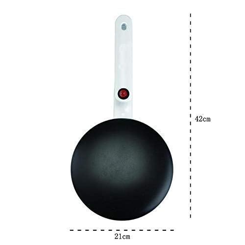 BIRZAR Nonstick Electric Griddle & Crepe Maker | Multi-Purpose Dosa, Pancake, Chapati, and Pizza Maker | Auto Power Off | Lightweight & Portable Design for Home & Outdoor Use