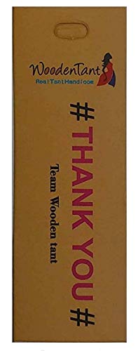 WoodenTant Women's Jamdani Cotton Silk Saree Without Blouse Piece (SDJ17_Red)