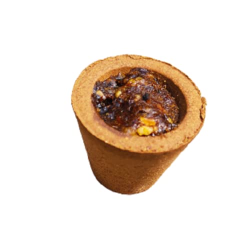 Aviraj Loban Cups Dhoop for Pooja (72 Cups) | Havan Cups for Pooja | Natural Guggal/Sambrani Cup Dhoop Original | Charcoal Free | Pack of 6 Trays