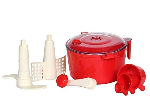 Atta maker Dough maker Roti maker Atta kneader Roti dough maker Manual dough maker Atta maker with bowl Automatic roti maker (MULTICOLOR | PLASTIC)