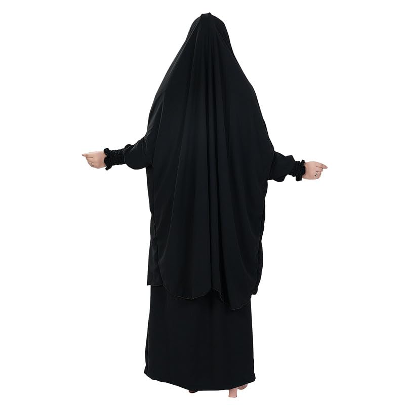 Aaraish Full Length Abaya/Burqa/Kaftan for Girls and Women | Black | Cey Fabric | Premium Imported Quality | Soft and Comfortable