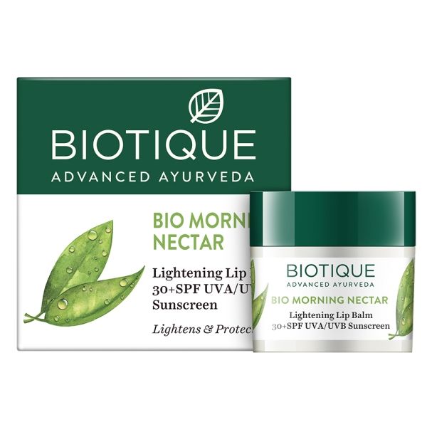 Biotique Morning Nectar Rich Nourish Lip Balm - 12 gms